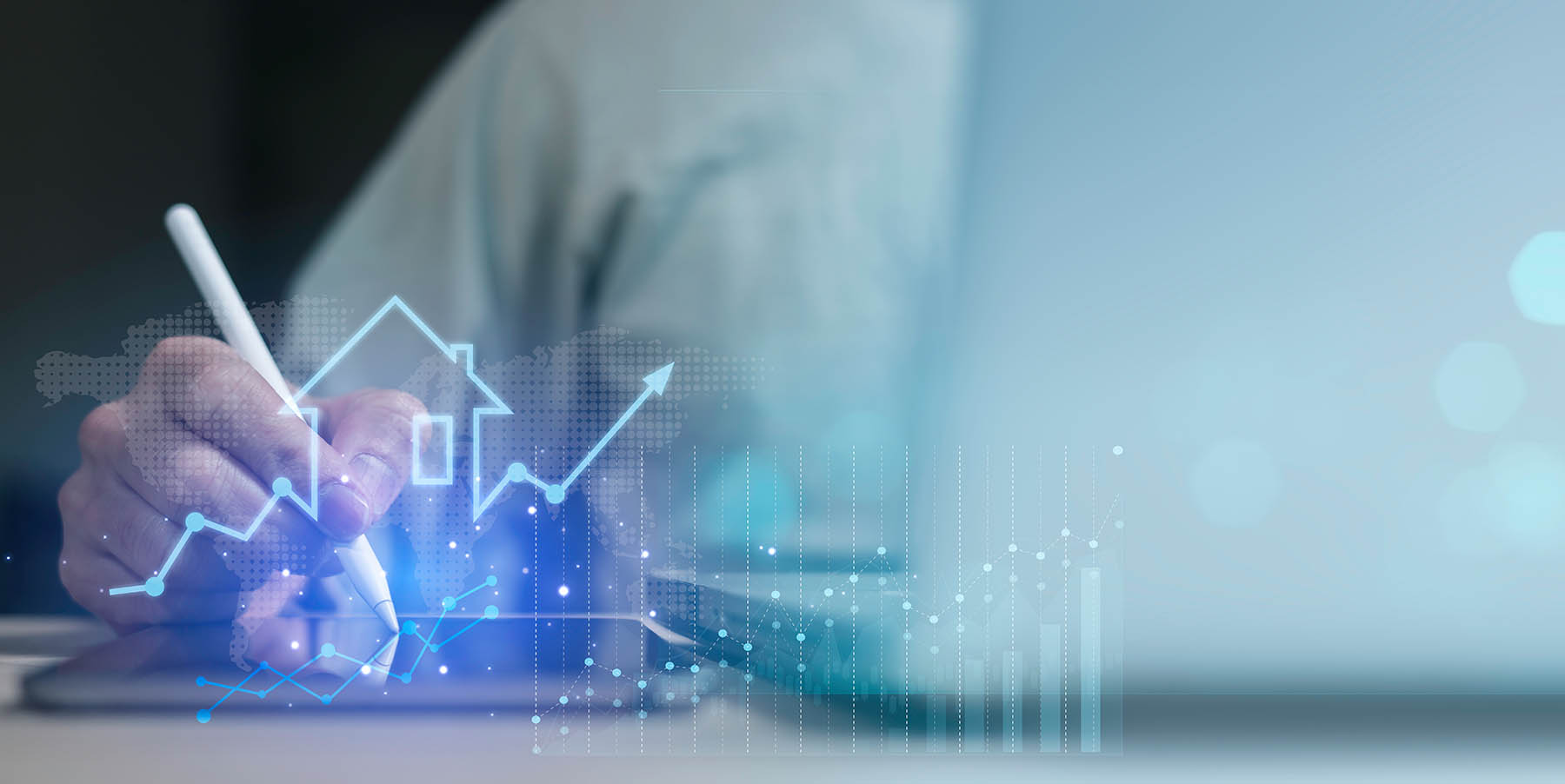 Real estate investment concept